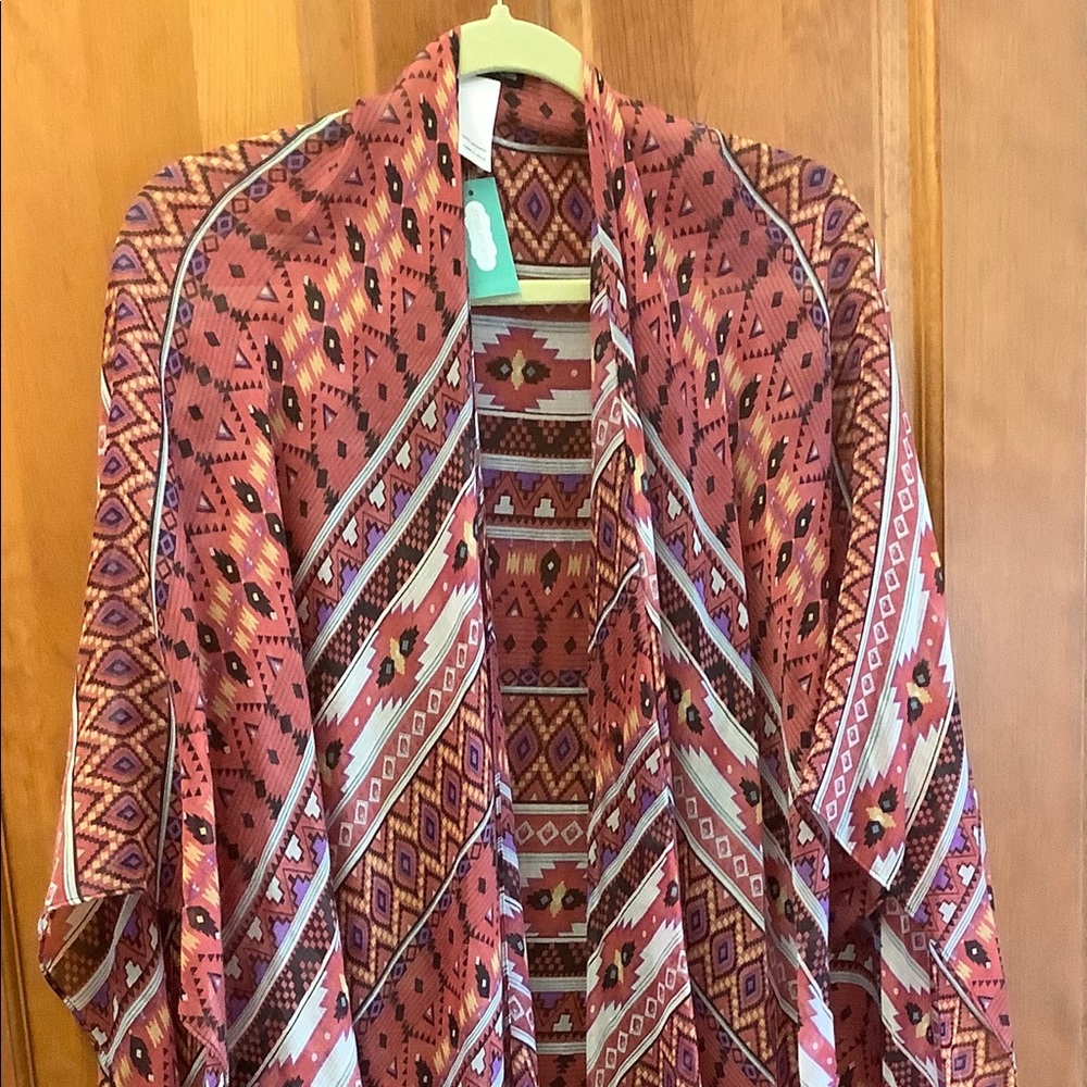 Multicolored Kimono Style